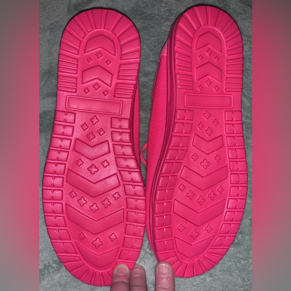 Womenâs Hey dudes, Electric pink size 8/8.5 - Picture 5 of 8